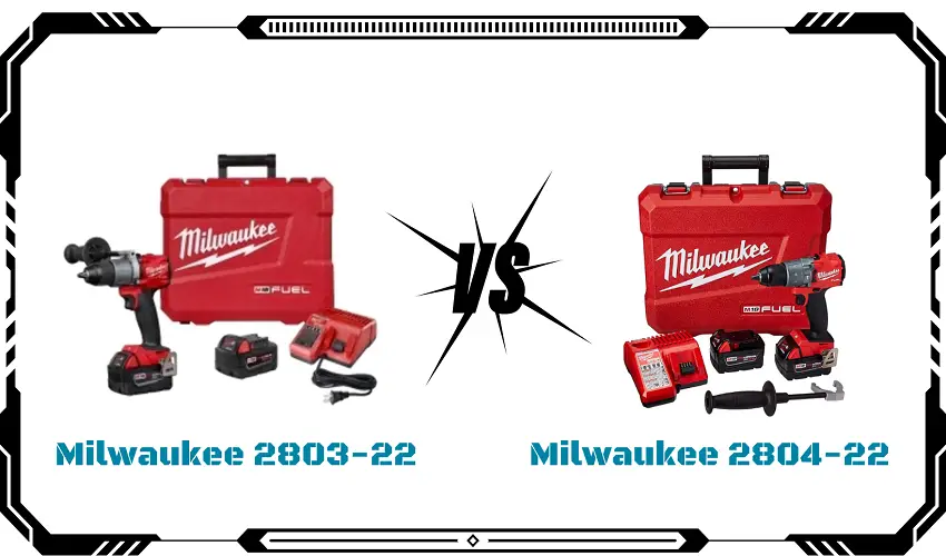 Milwaukee 2803-22 Vs 2804-22