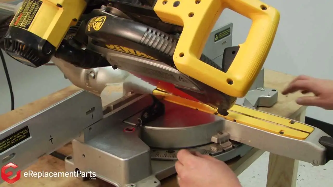 How to Adjust a Dewalt Miter Saw