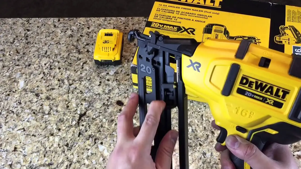How to Load a Dewalt Nail Gun