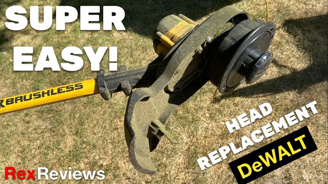 How to Remove Dewalt Weed Eater Head