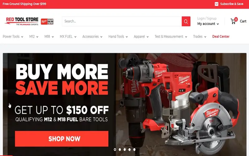 Is Red Tool Store an Authorized Milwaukee Dealer