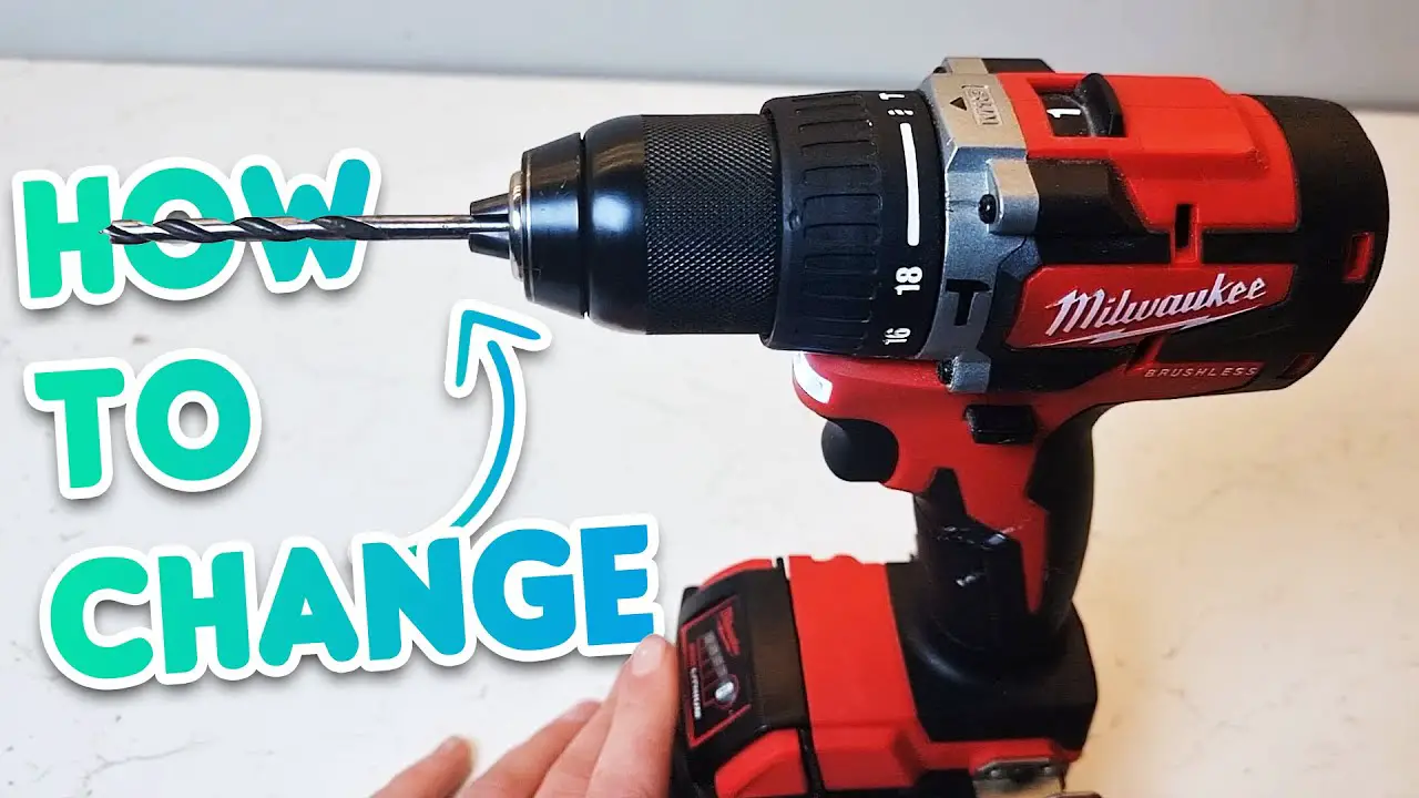 How to Change a Milwaukee Drill Bit