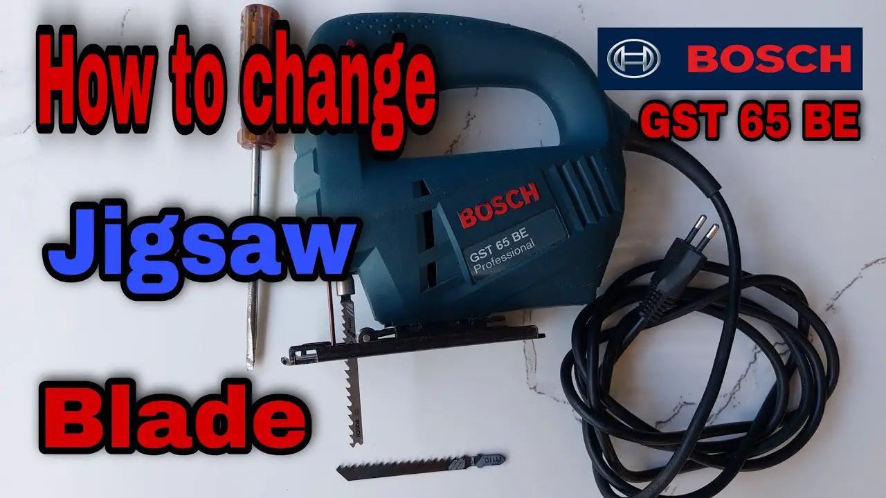 How to Change the Blade on a Bosch Jigsaw