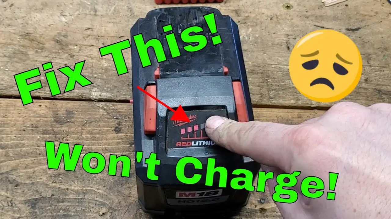 How to Fix a Milwaukee Battery That Won'T Charge