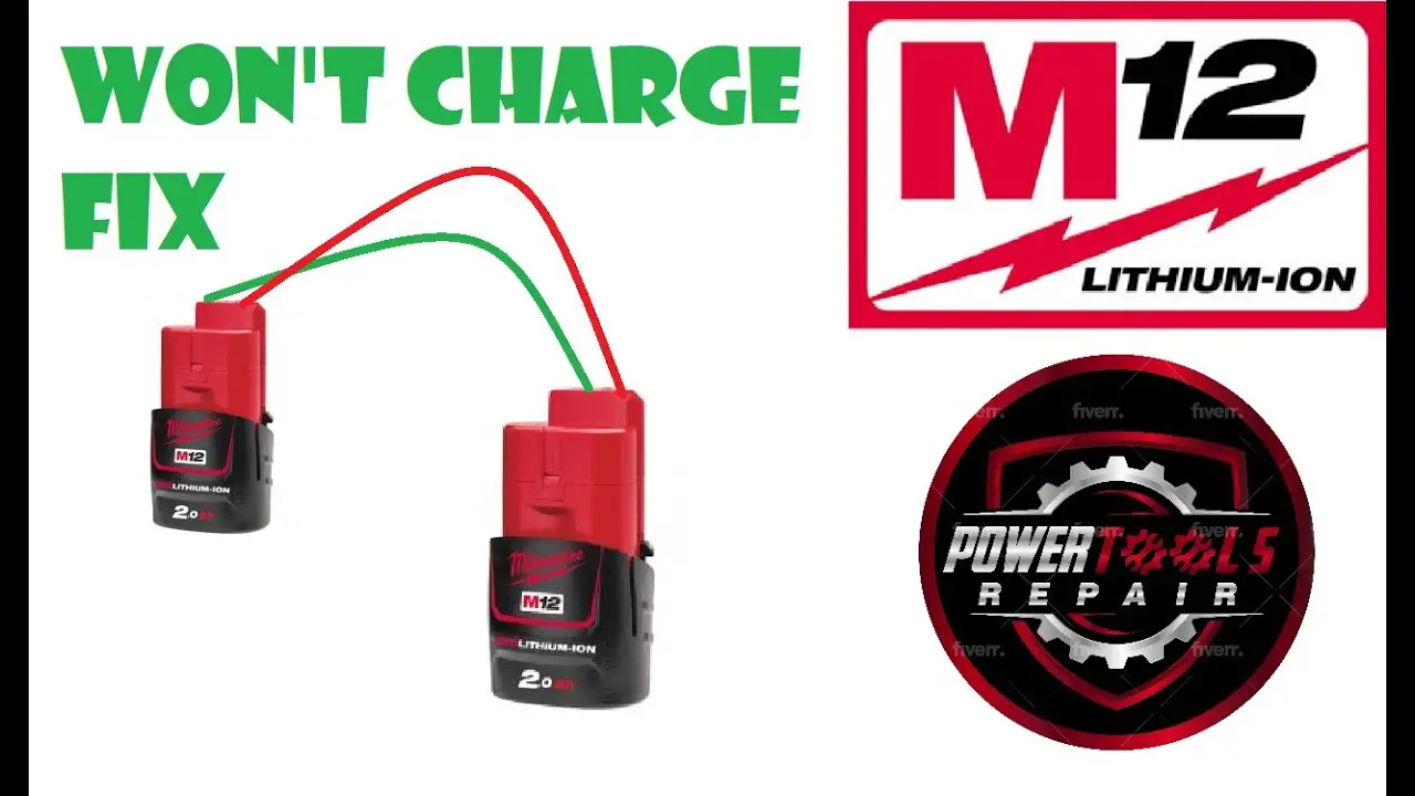 How to Fix Milwaukee M12 Battery Not Charging