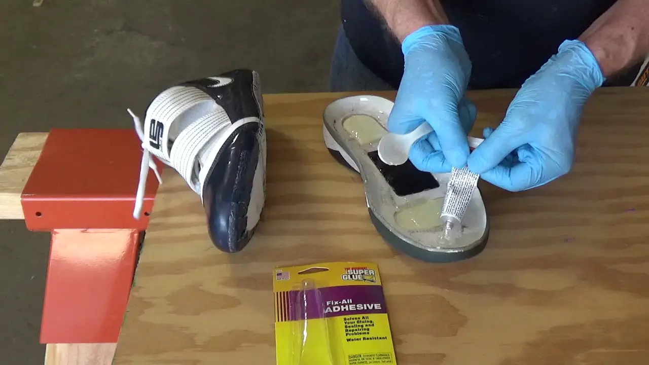 How to Glue Shoe Sole
