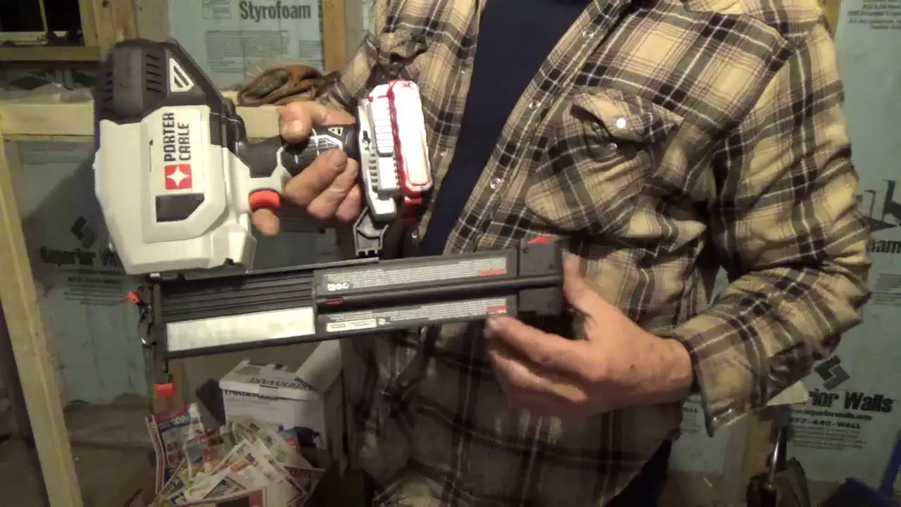 How to Load a Porter Cable Nail Gun