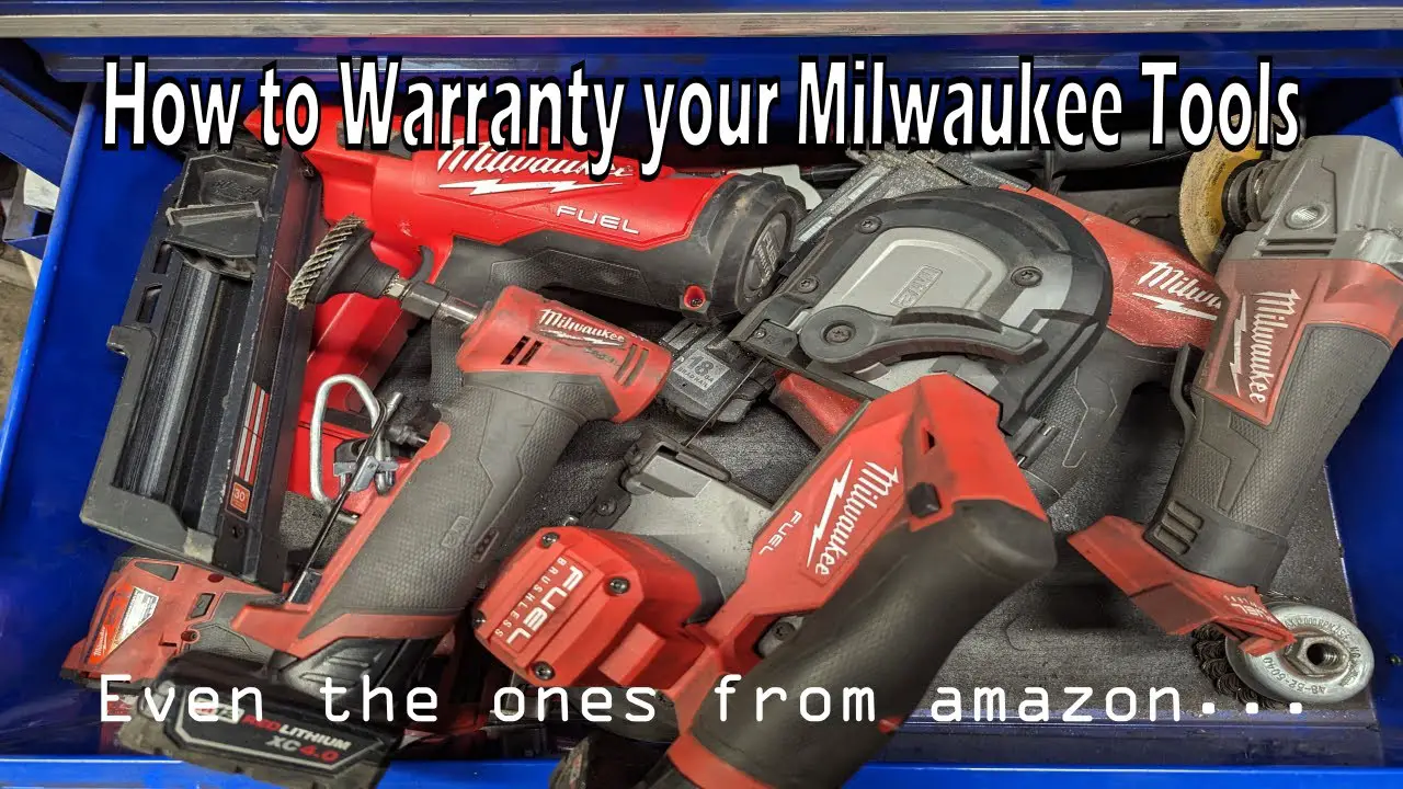 How to Warranty Milwaukee Tools