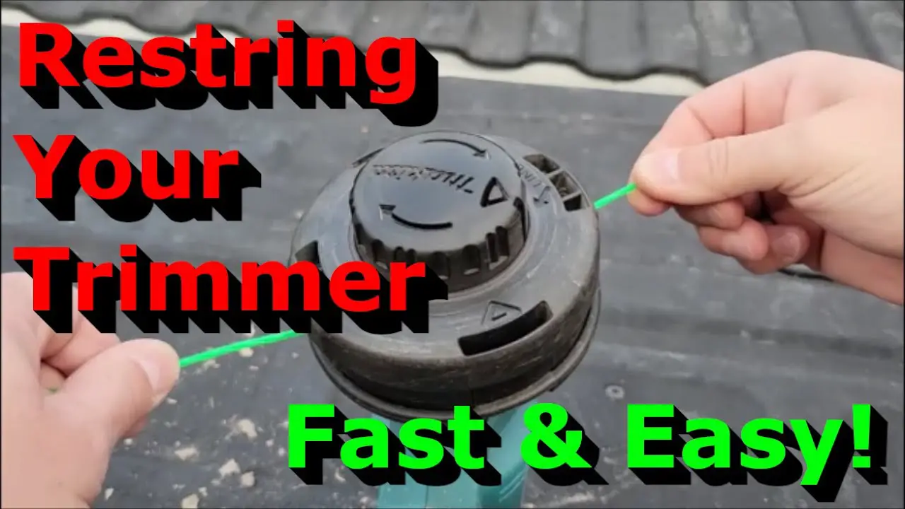 How to Wind Makita String Trimmer