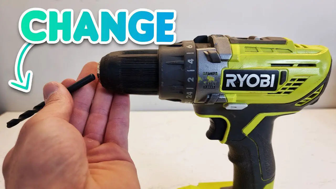 How to Remove Drill Bit Ryobi