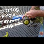 How to Restring Ryobi Trimmer