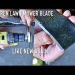 How to Sharpen Ryobi Lawn Mower Blades
