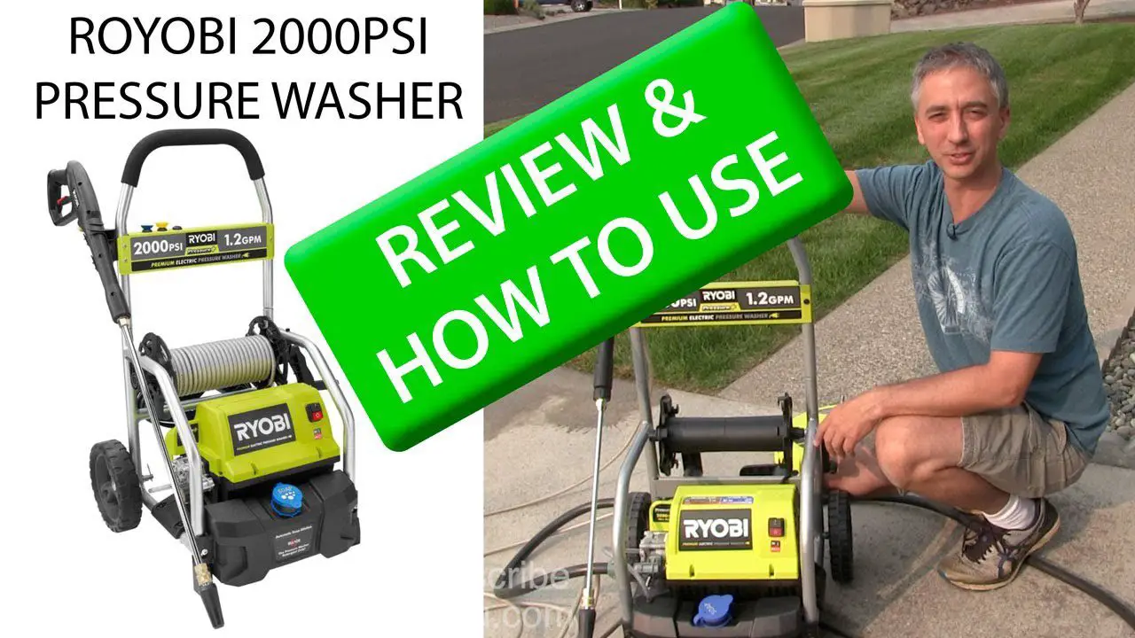 How to Use My Ryobi Pressure Washer