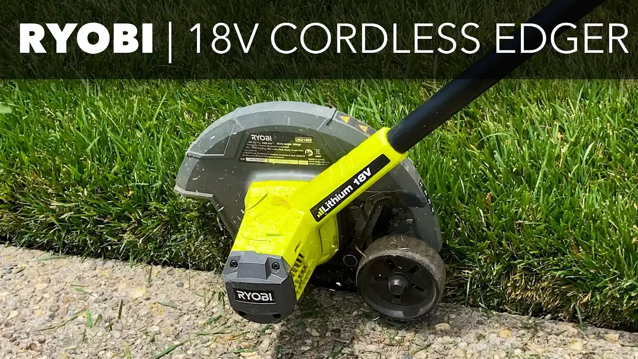 How to Use Ryobi Edger