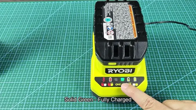 Why is My Ryobi Charger Flashing Red And Green