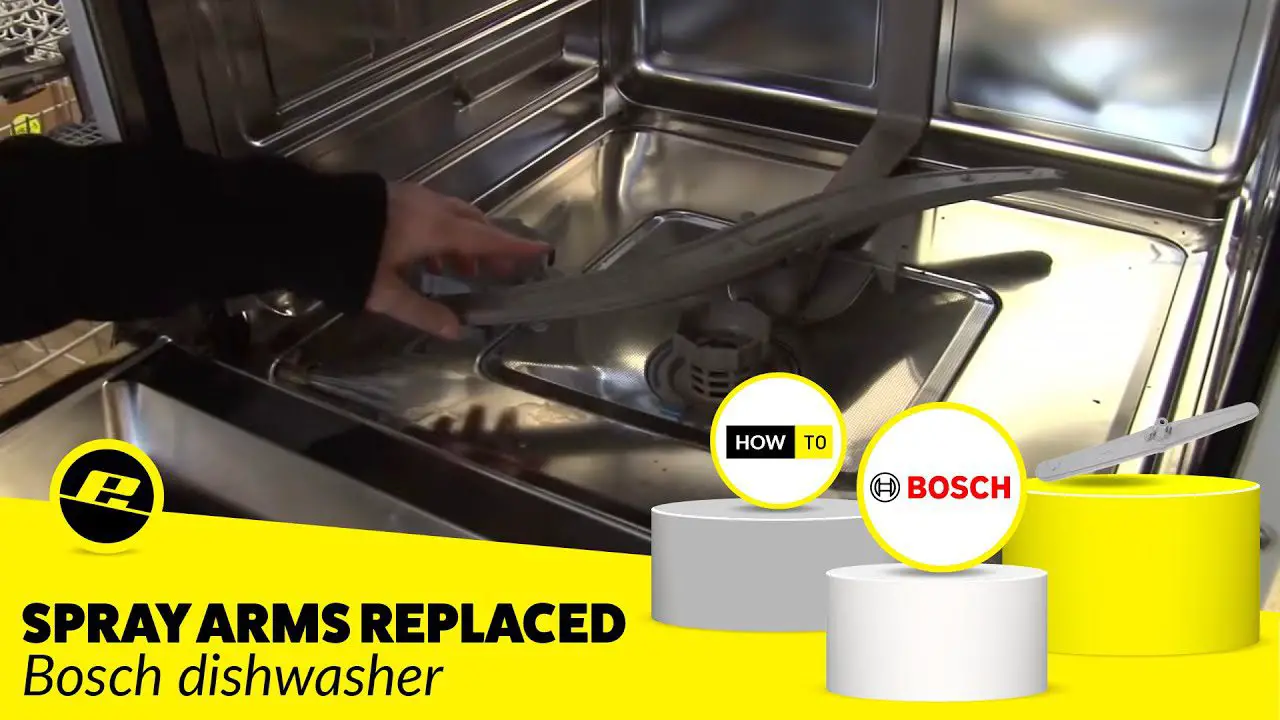 How to Attach Bosch Dishwasher Spray Arm