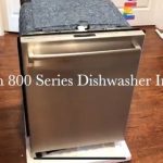 How to Install Bosch Dishwasher 800 Series