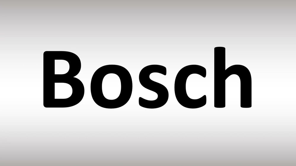 How to Pronounce Bosch