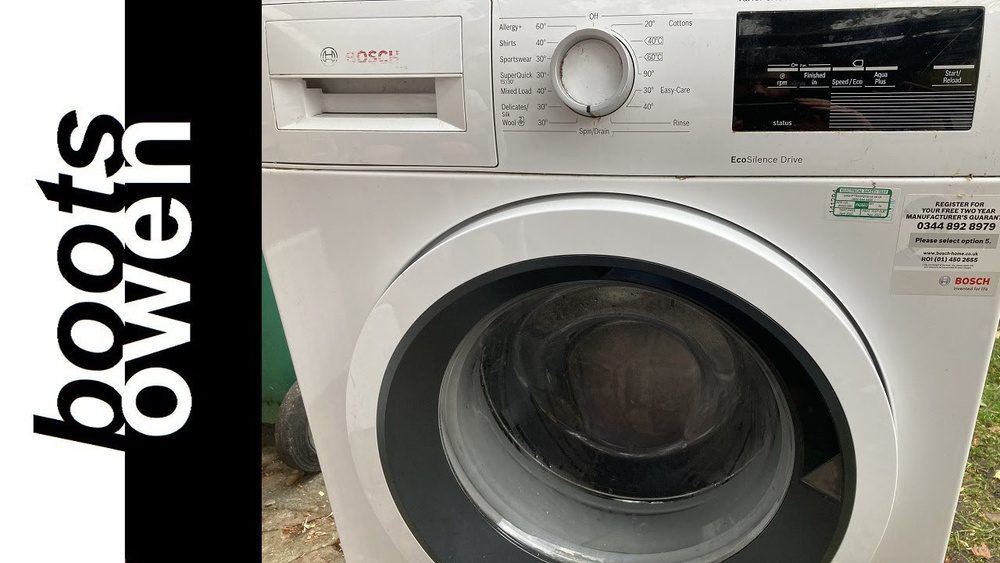 How to Unlock Bosch Washer